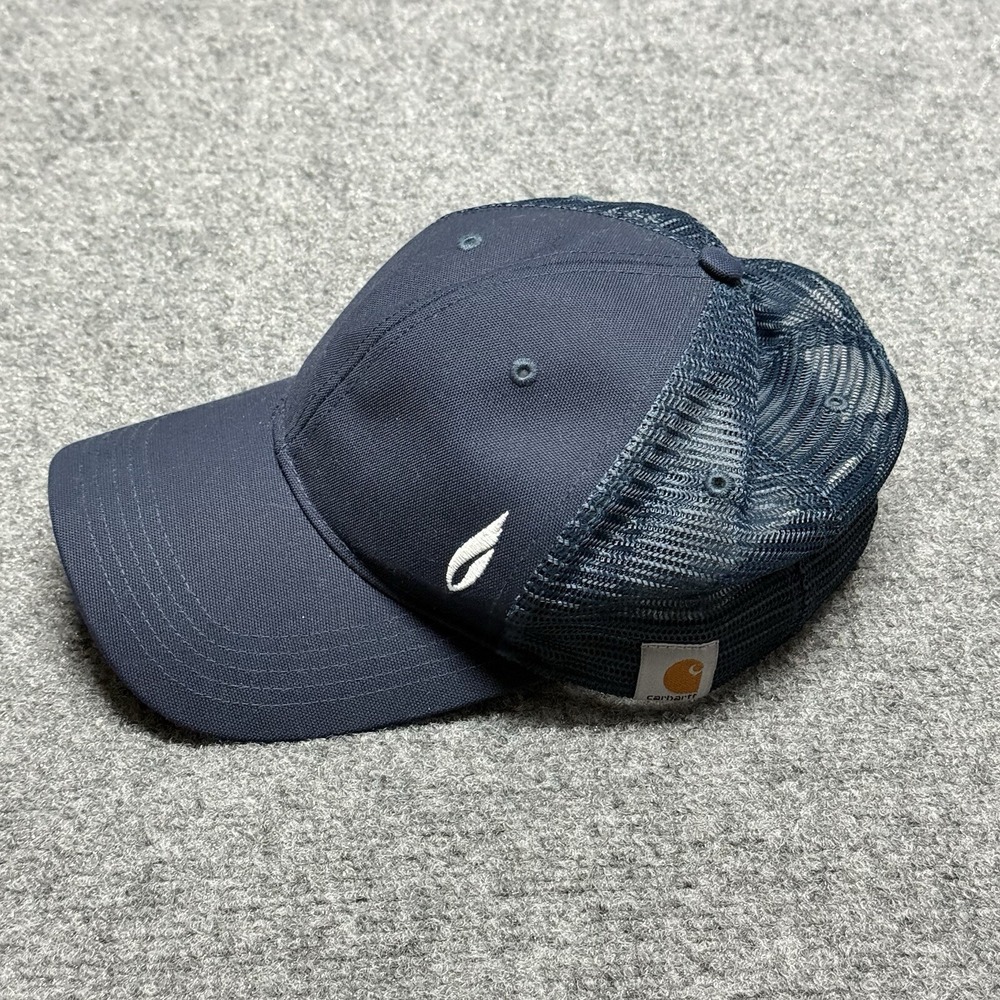 Carhartt Trucker Hat Cap Navy Blue Mesh Snapback